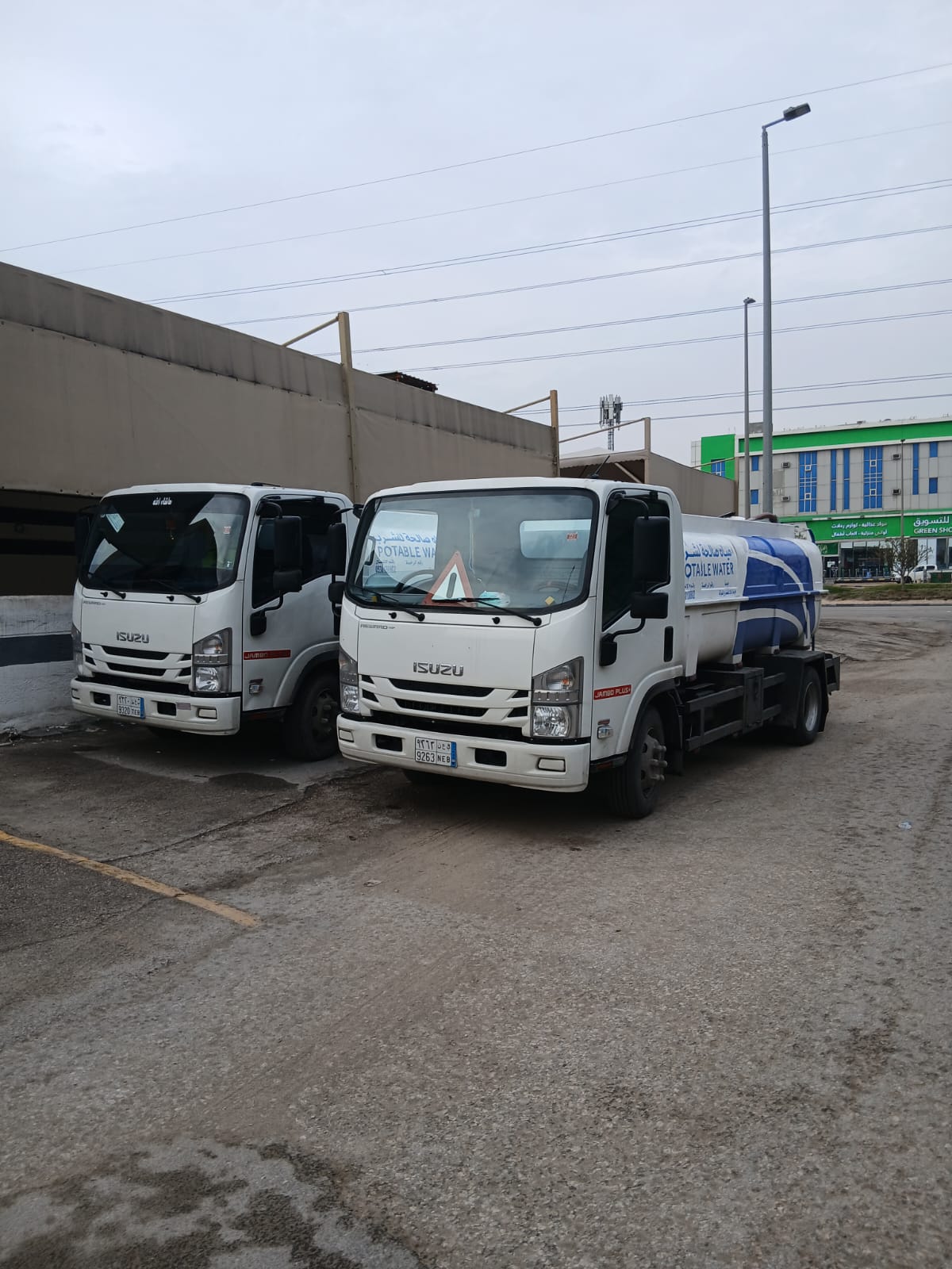 وايت مياه بالدمام — أسطول Potable Water للمياه الصالحة للشرب